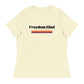 Anti - Tyranny Sunset Banner | Women's Relaxed T-Shirt