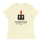 Just a Restroom Sign | Women's Relaxed T-Shirt