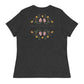 Anti-Tyranny Floral Logo | Women's Relaxed T-Shirt