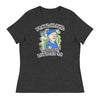 Joe Biden Loves CCP Money | Women's Relaxed T-Shirt - Dark Grey Heather
