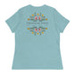 Anti-Tyranny Floral Logo | Women's Relaxed T-Shirt