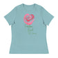 Anti - Tyranny Rose | Women's Relaxed T-Shirt