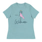 Woman Not Egg Carrier | Women's Relaxed T-Shirt