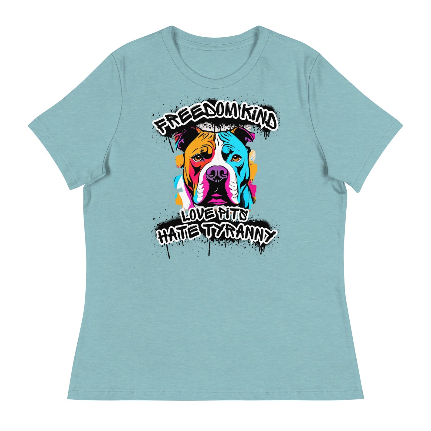 Love Pits, Hate Tyranny | Women's Relaxed T-Shirt