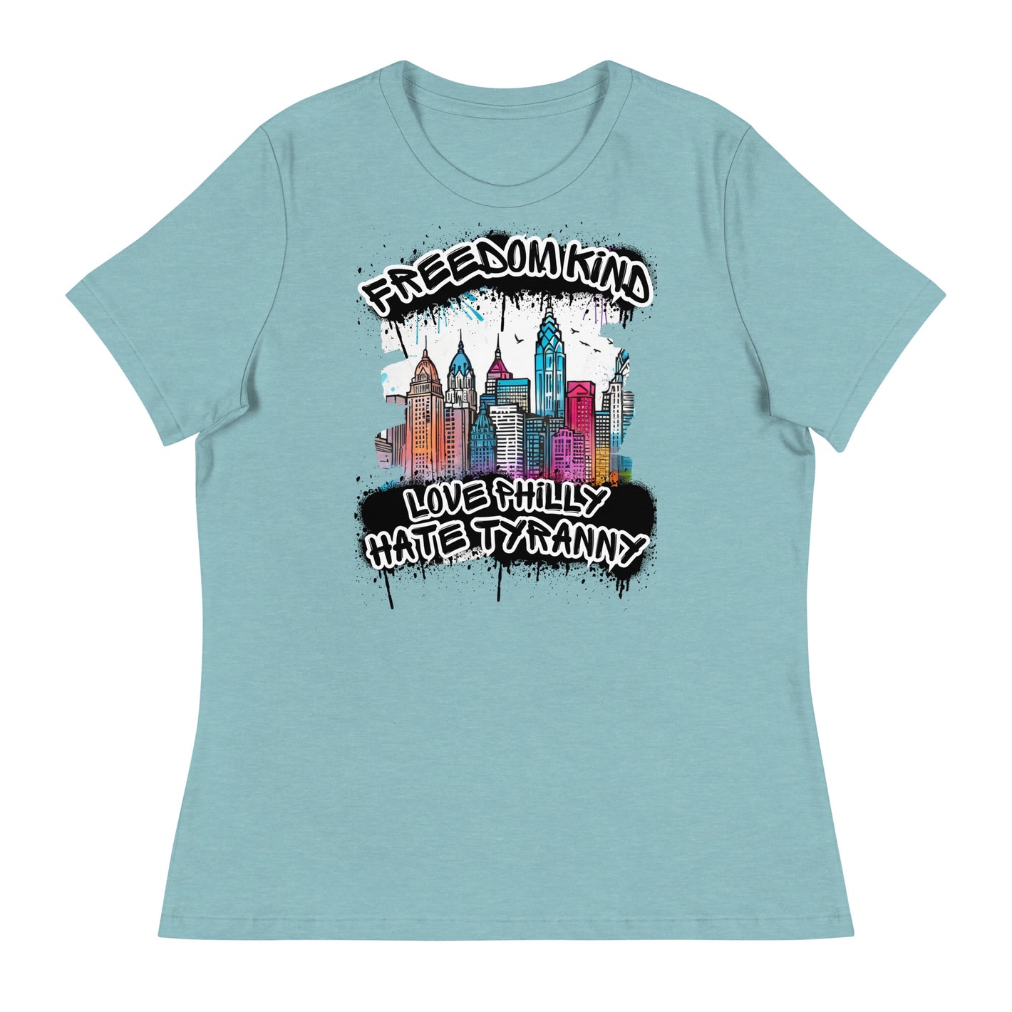 Love Philly, Hate Tyranny | Women's Relaxed T-Shirt