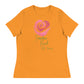 Anti - Tyranny Rose | Women's Relaxed T-Shirt