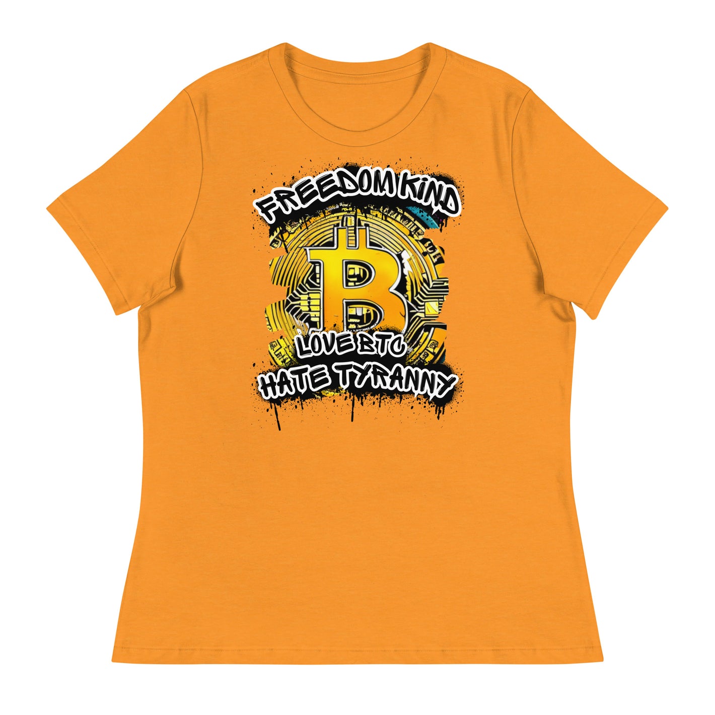 Love Bitcoin, Hate Tyranny | Women's Relaxed T-Shirt