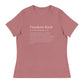 Freedom Kind Definition | Women's Relaxed T-Shirt