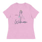 Woman Not Egg Carrier | Women's Relaxed T-Shirt