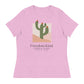 Lover of Plants Haters of Tyranny  | Women's Relaxed T-Shirt