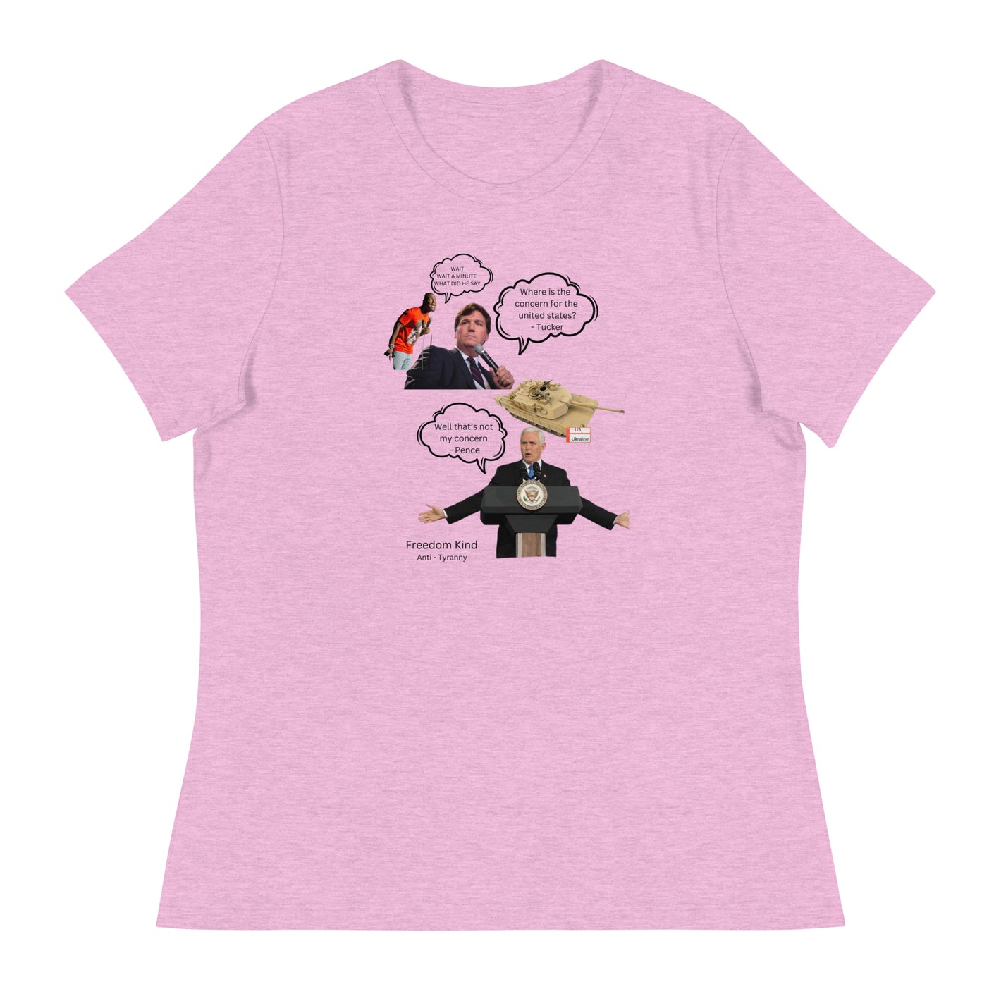 Mike Pence - "Well That's Not My Concern." | Women's Relaxed T-Shirt