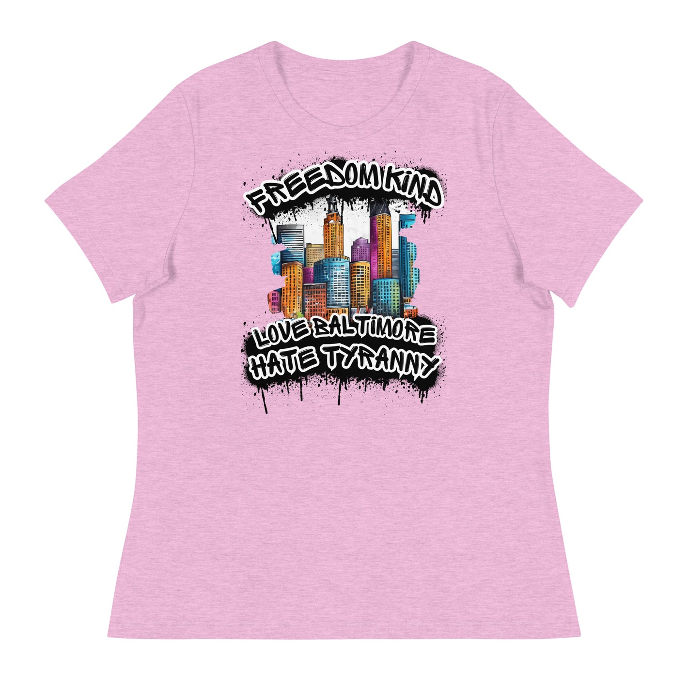 Love Baltimore, Hate Tyranny | Women's Relaxed T-Shirt