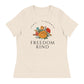 Anti - Tyranny Spring Flowers | Women's Relaxed T-Shirt