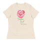 Anti - Tyranny Rose | Women's Relaxed T-Shirt