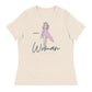 Woman Not Egg Carrier | Women's Relaxed T-Shirt