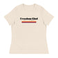 Anti - Tyranny Sunset Banner | Women's Relaxed T-Shirt