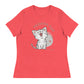 Anti - Tyranny Kitten | Women's Relaxed T-Shirt