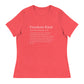 Freedom Kind Definition | Women's Relaxed T-Shirt