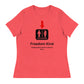 Just a Restroom Sign | Women's Relaxed T-Shirt