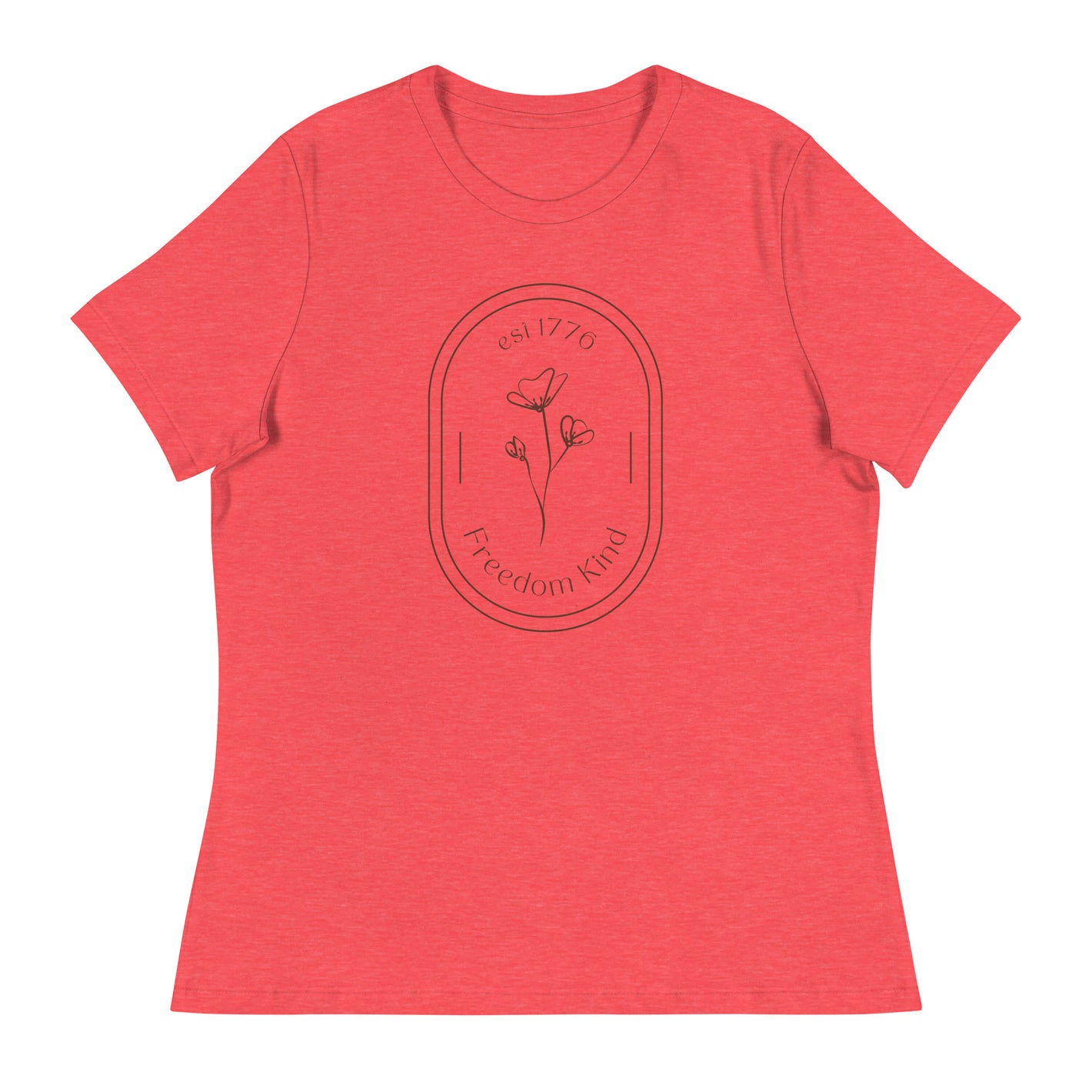 1776 Simple Flower | Women's Relaxed T-Shirt