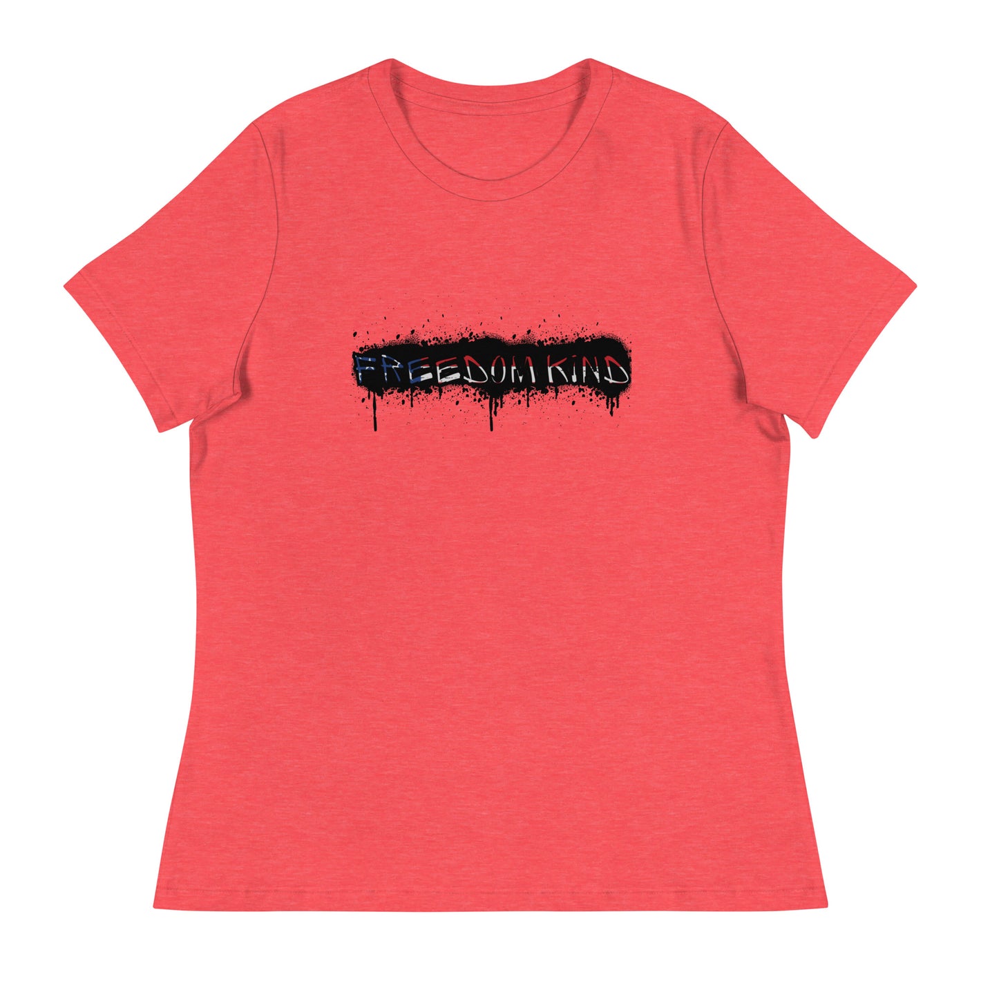 Freedom Kind Graffiti Logo | Women's Relaxed T-Shirt