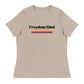 Anti - Tyranny Sunset Banner | Women's Relaxed T-Shirt