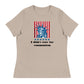 'I Didn't Vote For Communism' | Women's Relaxed T-Shirt
