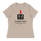 Just a Restroom Sign | Women's Relaxed T-Shirt