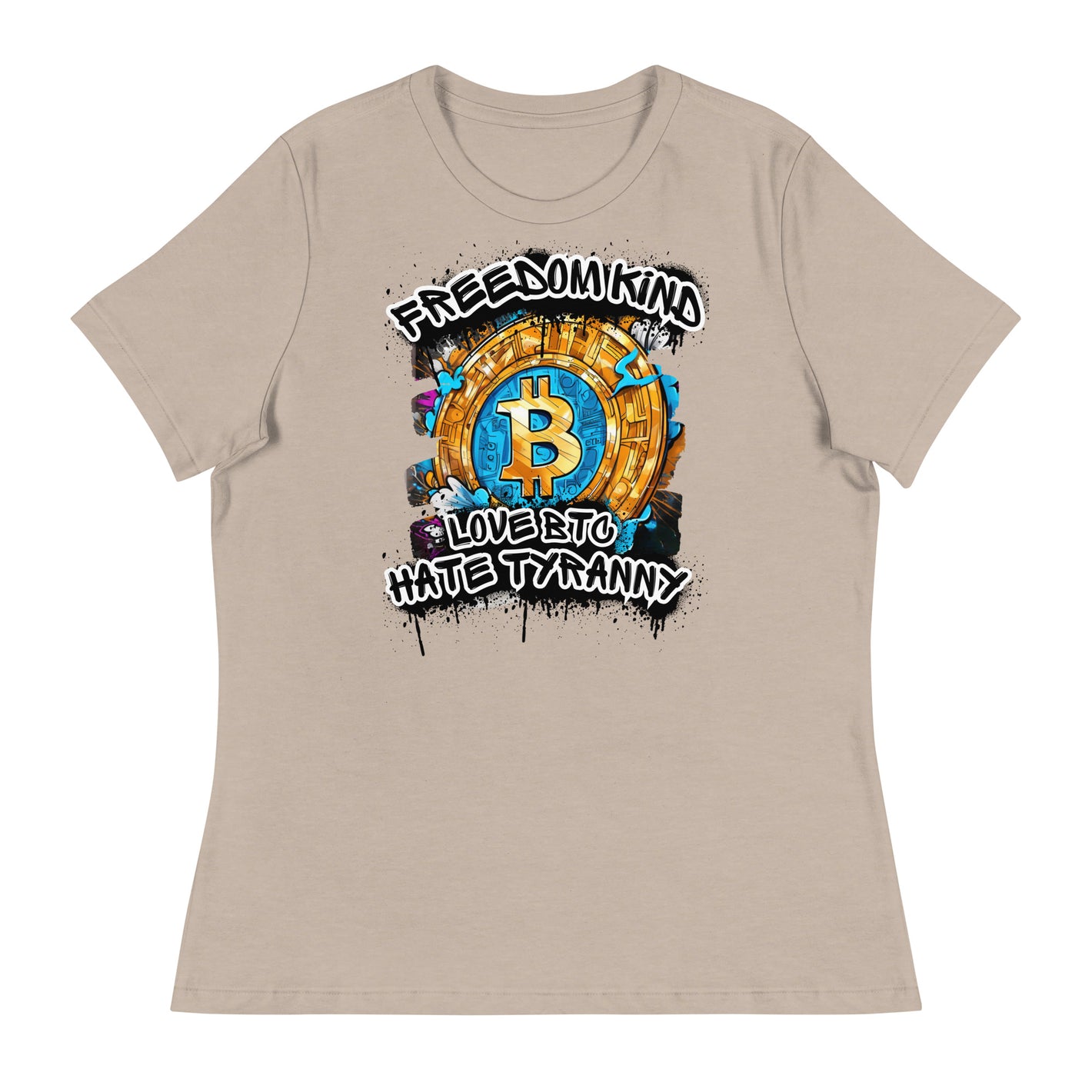 Love Bitcoin, Hate Tyranny | Women's Relaxed Fit T-Shirt