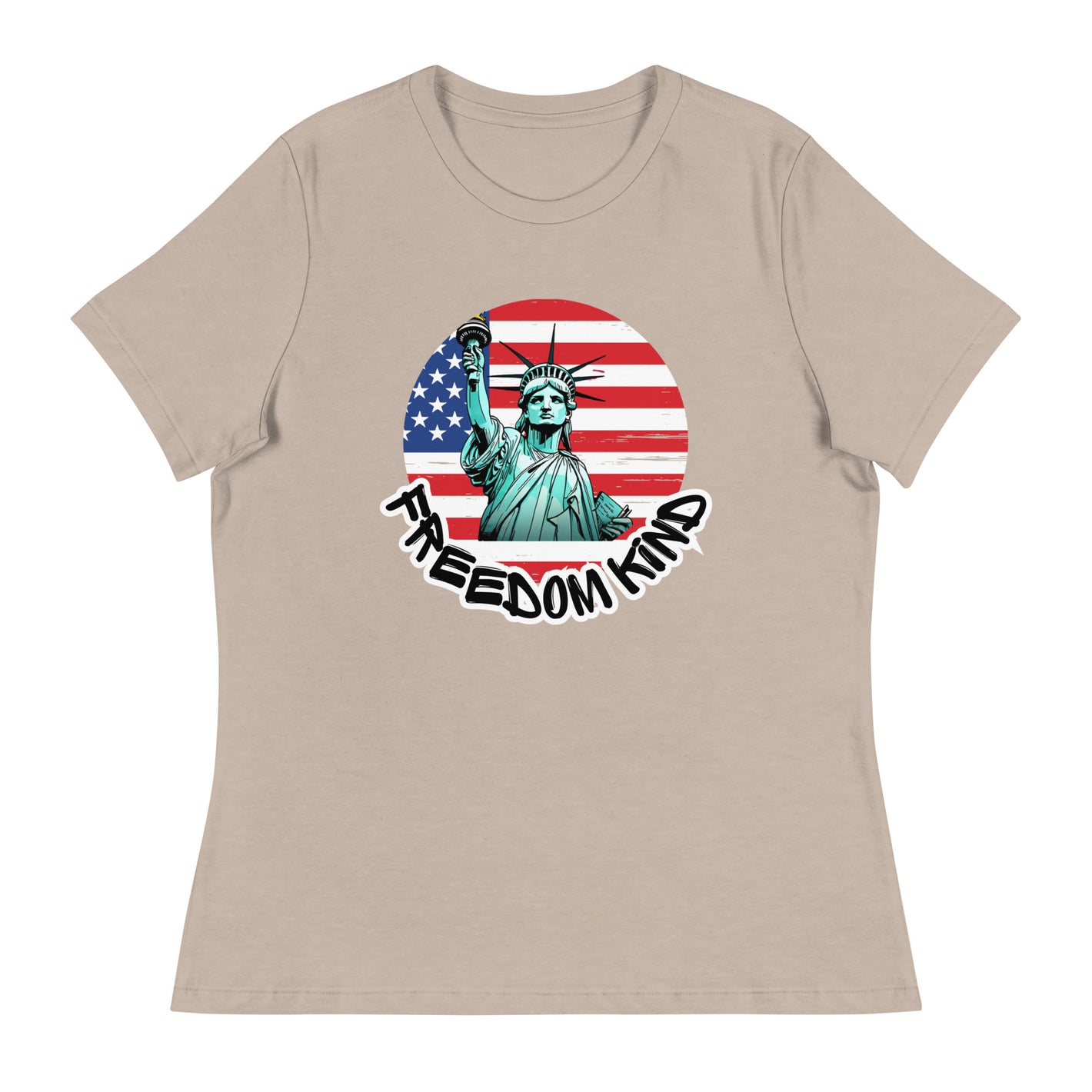 Freedom Kind Statue of Liberty | Women's Relaxed T-Shirt
