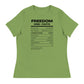 Freedom Kind Facts | Women's Relaxed T-Shirt