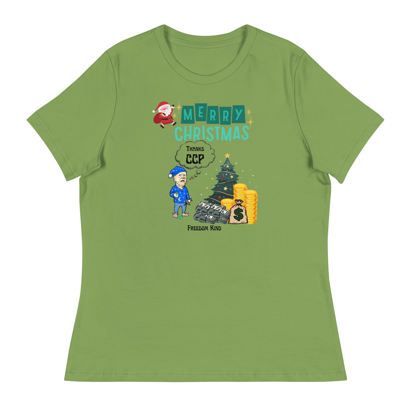 Thanks CCP Joe Biden | Women's Relaxed T-Shirt