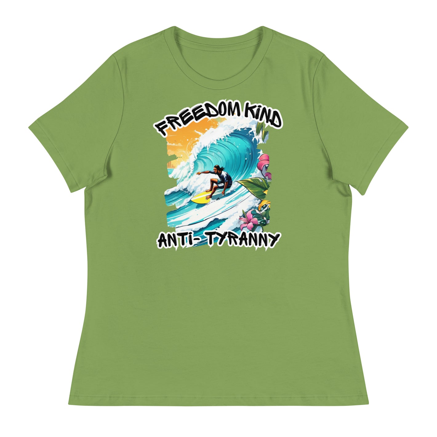 Freedom Kind Surfer | Women's Relaxed T-Shirt