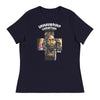 Unwavering Christian | Women's Relaxed T-Shirt - Navy