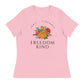 Anti - Tyranny Spring Flowers | Women's Relaxed T-Shirt