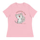 Anti - Tyranny Kitten | Women's Relaxed T-Shirt