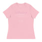 Motherhood in Progress - I'm Not Carrying an Egg, It's a Baby! | Women's Relaxed T-Shirt