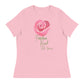Anti - Tyranny Rose | Women's Relaxed T-Shirt