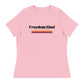 Anti - Tyranny Sunset Banner | Women's Relaxed T-Shirt