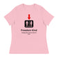 Just a Restroom Sign | Women's Relaxed T-Shirt