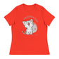 Anti - Tyranny Kitten | Women's Relaxed T-Shirt