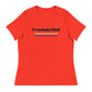 Anti - Tyranny Sunset Banner | Women's Relaxed T-Shirt