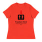 Just a Restroom Sign | Women's Relaxed T-Shirt
