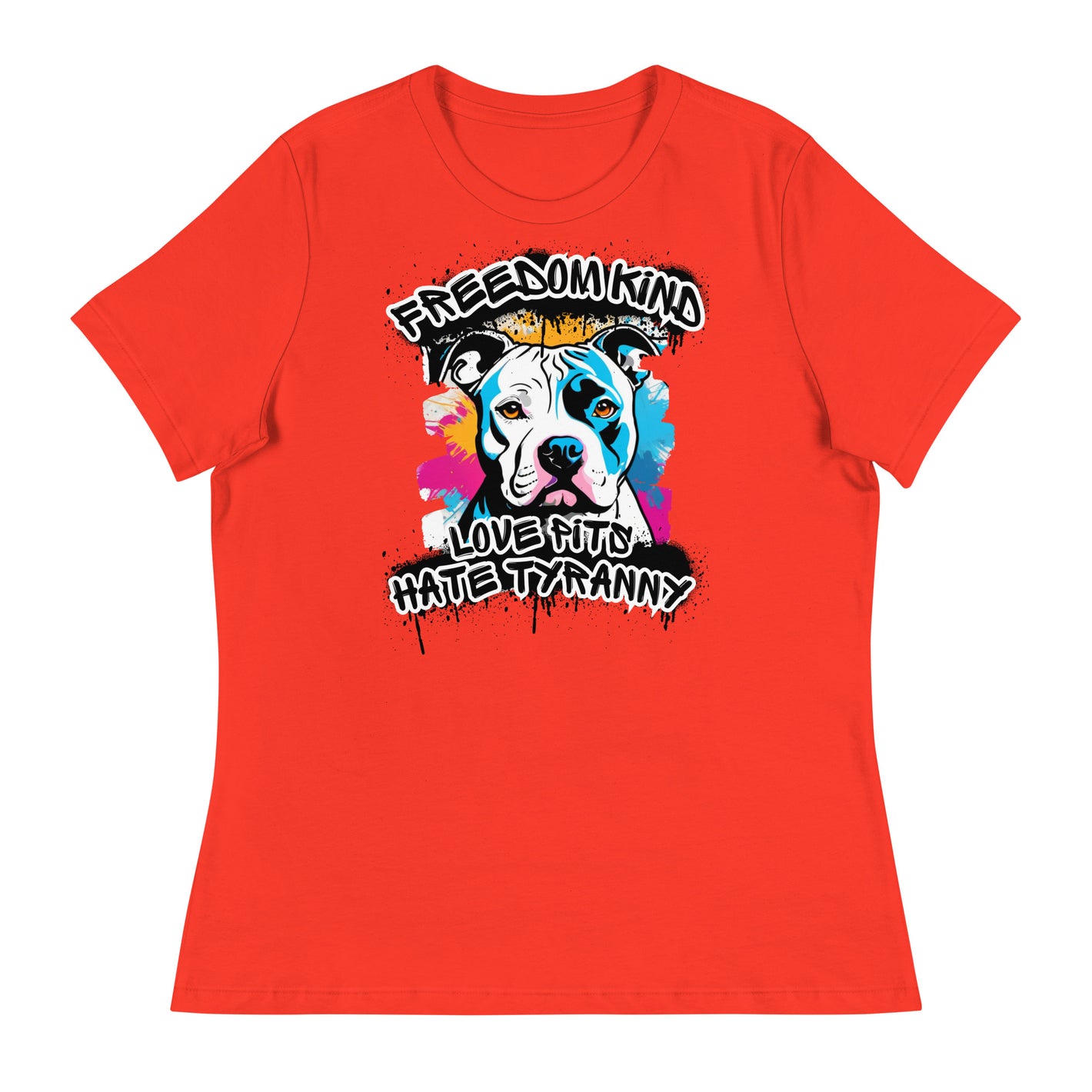 Love Pits, Hate Tyranny | Women's Relaxed T-Shirt