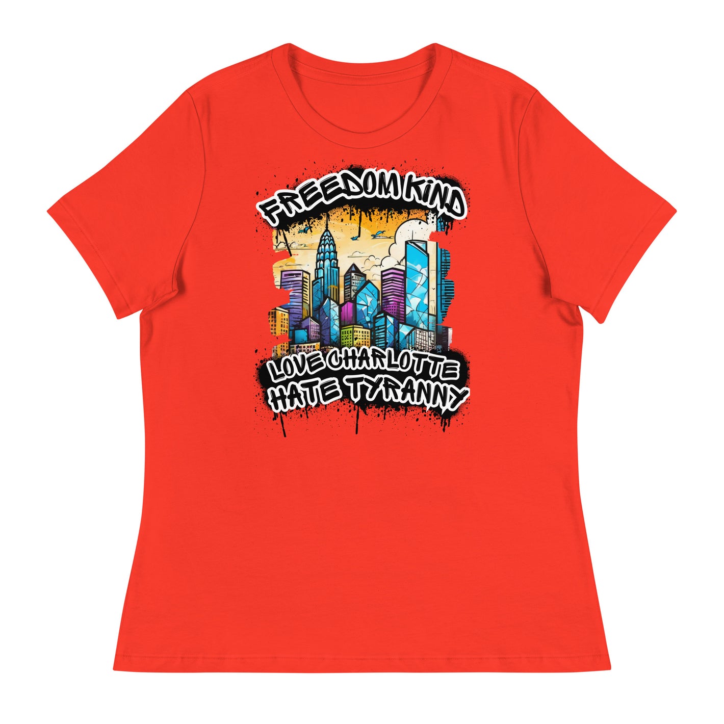 Love Charlotte, Hate Tyranny | Women's Relaxed T-Shirt