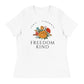 Anti - Tyranny Spring Flowers | Women's Relaxed T-Shirt