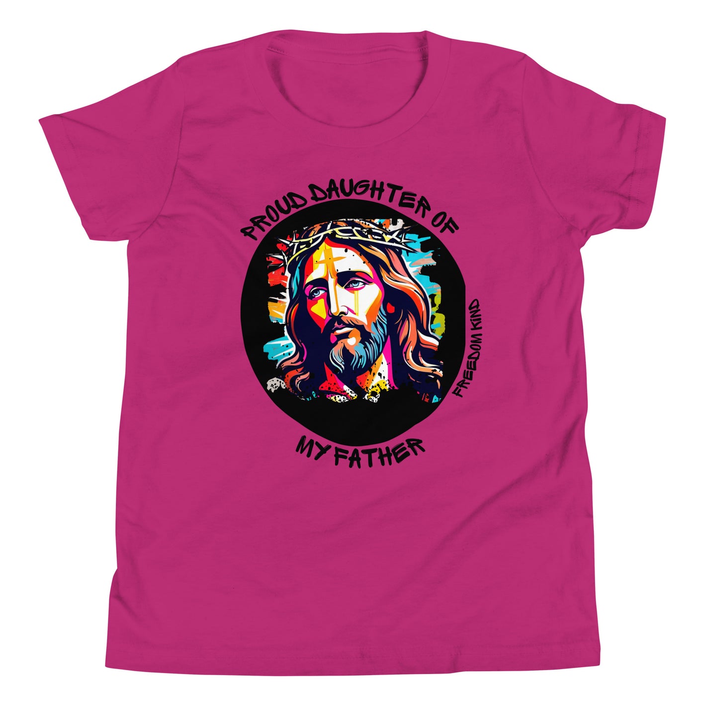 Proud Daughter Of My Father | Freedom Kind Youth Short Sleeve T-Shirt