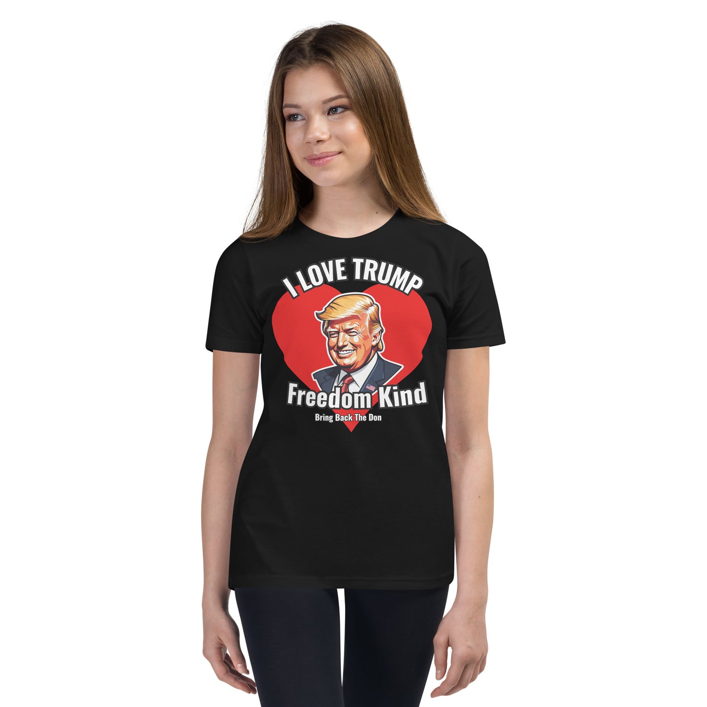 I Love Trump - Donald Trump | Kids Short Sleeve T-Shirt