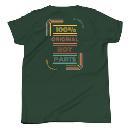 100% Original Boys Parts | Kids Short Sleeve T-Shirt