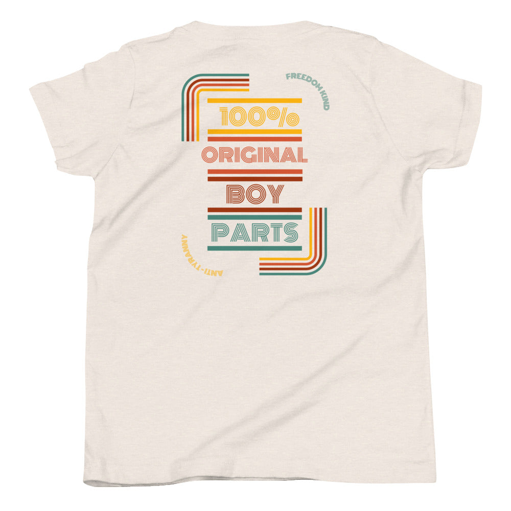 100% Original Boys Parts | Kids Short Sleeve T-Shirt